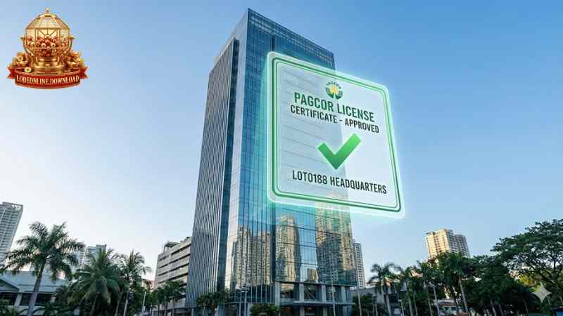 Giấy phép hoạt động PAGCOR và trụ sở hoành tráng của Loto188.